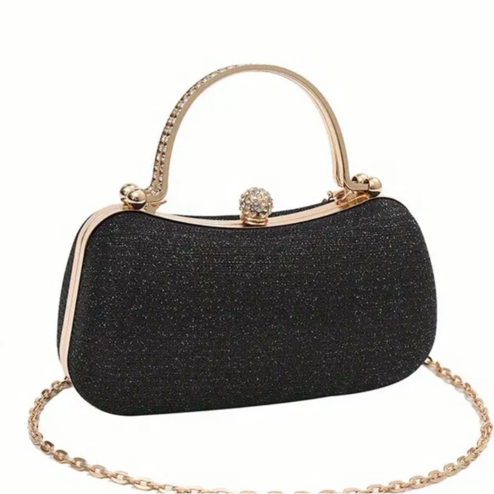 Elegant Black Evening Bag